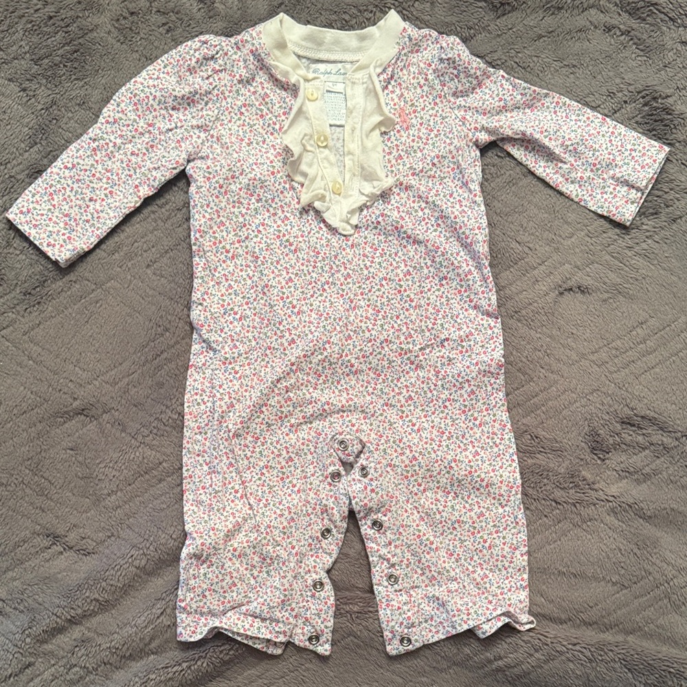 Polo Ralph Lauren Floral Kids One Piece